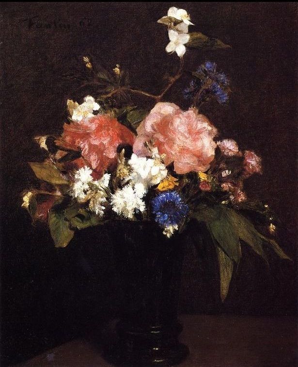 Henri Fantin-Latour Flowers II